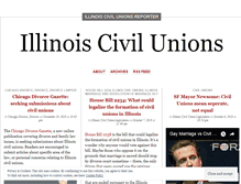 Tablet Screenshot of illinoiscivilunions.wordpress.com