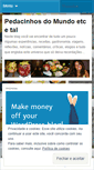 Mobile Screenshot of pedacinhosdomundoetcetal.wordpress.com