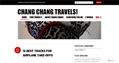 Desktop Screenshot of changchangtravels.wordpress.com