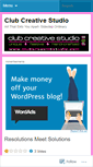 Mobile Screenshot of clubcreativestudio.wordpress.com