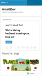 Mobile Screenshot of amatidev.wordpress.com