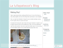 Tablet Screenshot of lalullapalooza.wordpress.com