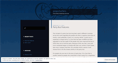 Desktop Screenshot of gogocharters.wordpress.com