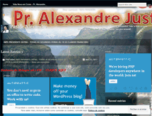 Tablet Screenshot of pralexandreimpd.wordpress.com