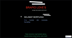 Desktop Screenshot of brapiolove.wordpress.com