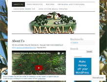 Tablet Screenshot of macalacompanies.wordpress.com