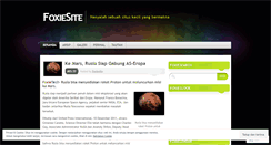 Desktop Screenshot of foxiesite.wordpress.com