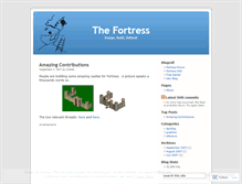 Tablet Screenshot of fortressgame.wordpress.com