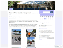 Tablet Screenshot of municipalidadgaiman.wordpress.com