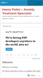 Mobile Screenshot of anxietytreatmentspecialist.wordpress.com