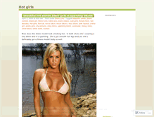 Tablet Screenshot of hotgirlspictures.wordpress.com