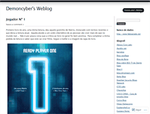 Tablet Screenshot of demoncyber.wordpress.com