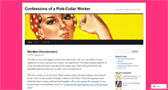 Desktop Screenshot of confessionsofapinkcollarworker.wordpress.com