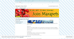 Desktop Screenshot of marasite.wordpress.com