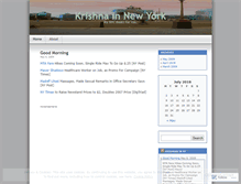 Tablet Screenshot of krishnany.wordpress.com