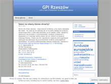 Tablet Screenshot of gpirzeszow.wordpress.com
