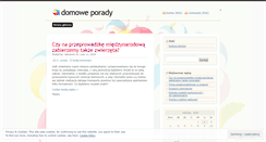 Desktop Screenshot of domoweporady.wordpress.com