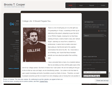 Tablet Screenshot of brookstcooper.wordpress.com