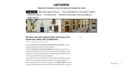 Desktop Screenshot of calmeima.wordpress.com