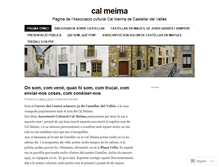 Tablet Screenshot of calmeima.wordpress.com