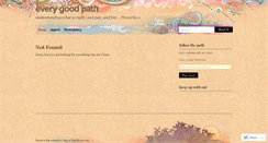 Desktop Screenshot of alisonivey.wordpress.com