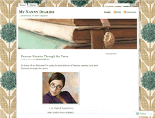 Tablet Screenshot of mynannydiariesinct.wordpress.com