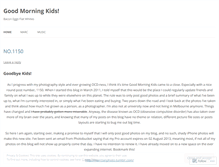 Tablet Screenshot of goodmorningkids.wordpress.com