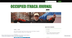 Desktop Screenshot of occupiedithacajournal.wordpress.com