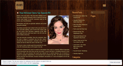 Desktop Screenshot of evansbl0g.wordpress.com