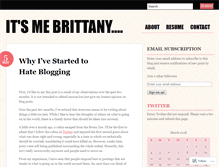 Tablet Screenshot of bittyboop.wordpress.com