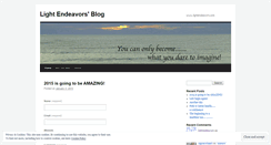 Desktop Screenshot of lightendeavors.wordpress.com