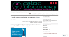 Desktop Screenshot of celticdiscovery.wordpress.com