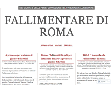 Tablet Screenshot of fallimentareroma.wordpress.com