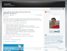 Tablet Screenshot of jorgerua.wordpress.com