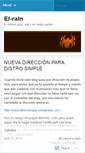 Mobile Screenshot of efrainek.wordpress.com