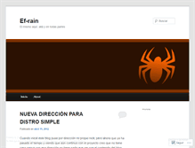 Tablet Screenshot of efrainek.wordpress.com