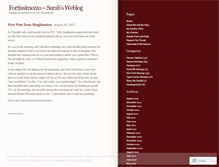 Tablet Screenshot of fortissimezzo.wordpress.com