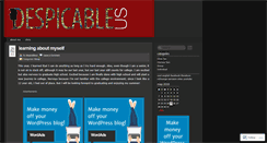 Desktop Screenshot of despicableus.wordpress.com