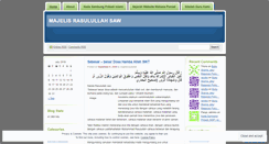 Desktop Screenshot of majelisrasulullah.wordpress.com