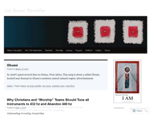 Tablet Screenshot of jbsandifer.wordpress.com