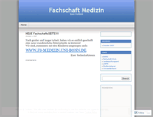 Tablet Screenshot of medizin.wordpress.com