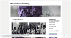 Desktop Screenshot of oannewithanr.wordpress.com