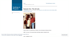 Desktop Screenshot of nothinginphoenix.wordpress.com