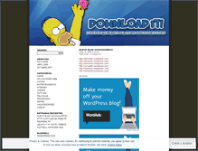 Tablet Screenshot of downloadit.wordpress.com