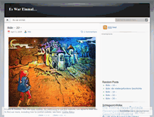 Tablet Screenshot of eswareinmal.wordpress.com