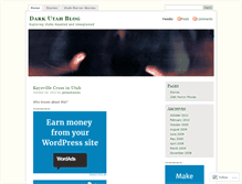 Tablet Screenshot of darkutah.wordpress.com