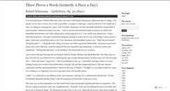 Desktop Screenshot of apieceaday.wordpress.com