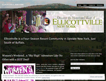Tablet Screenshot of ellicottville.wordpress.com