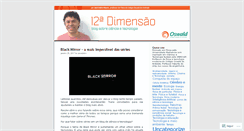 Desktop Screenshot of 12dimensao.wordpress.com