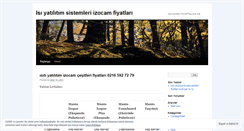 Desktop Screenshot of isiyalitimsistemleri.wordpress.com